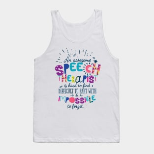 An Awesome Speech Therapist Gift Idea - Impossible to forget Tank Top